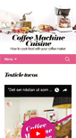 Mobile Screenshot of coffeemachinecuisine.com